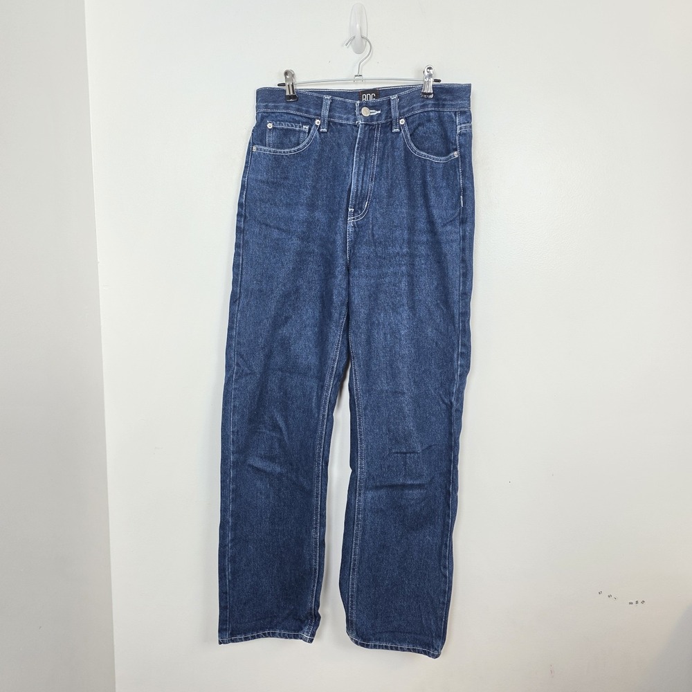 BDG Structured Denim High Waisted Baggy Streetwear Casual Cowboy Jeans Size 28